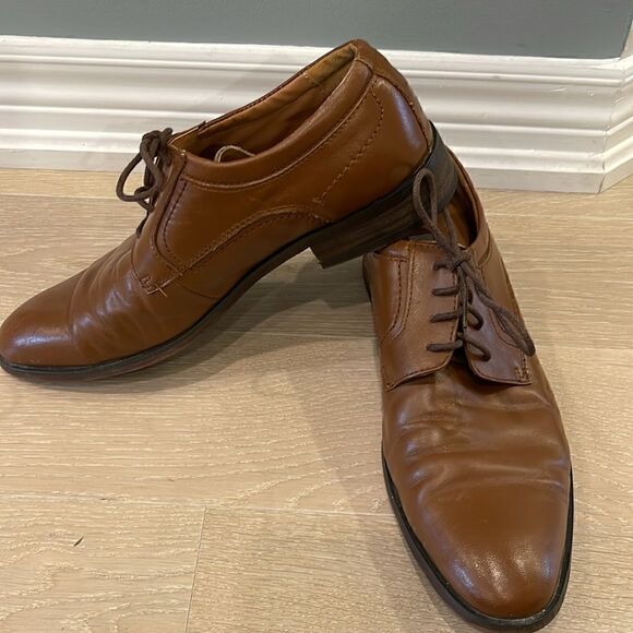 Steve Madden Brown Lace Up Shoes For Men, Size 8.5 - Picture 2 of 9